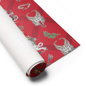 Krampus Wrapping Paper