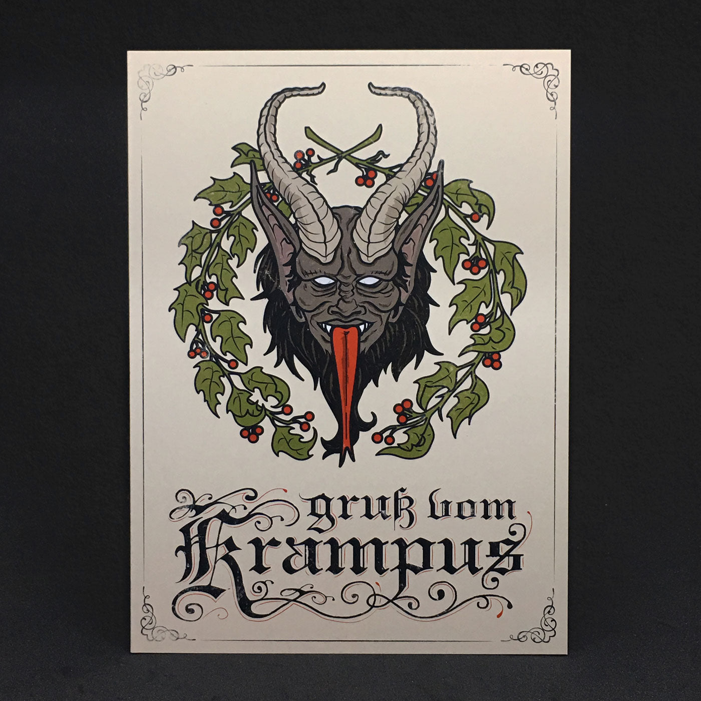 Greetings from the Krampus Card