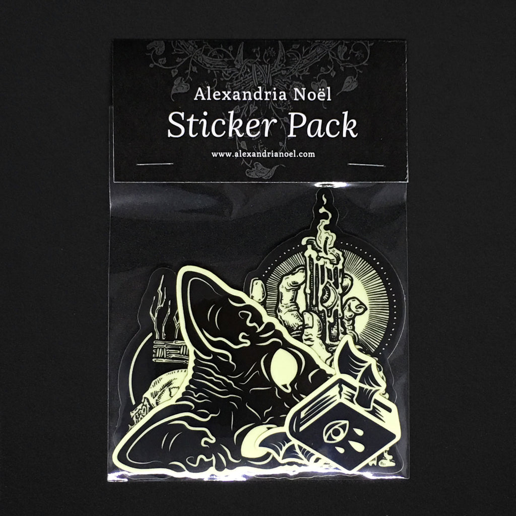 Glow in the Dark Sticker Pack