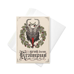 Greetings from the Krampus Card