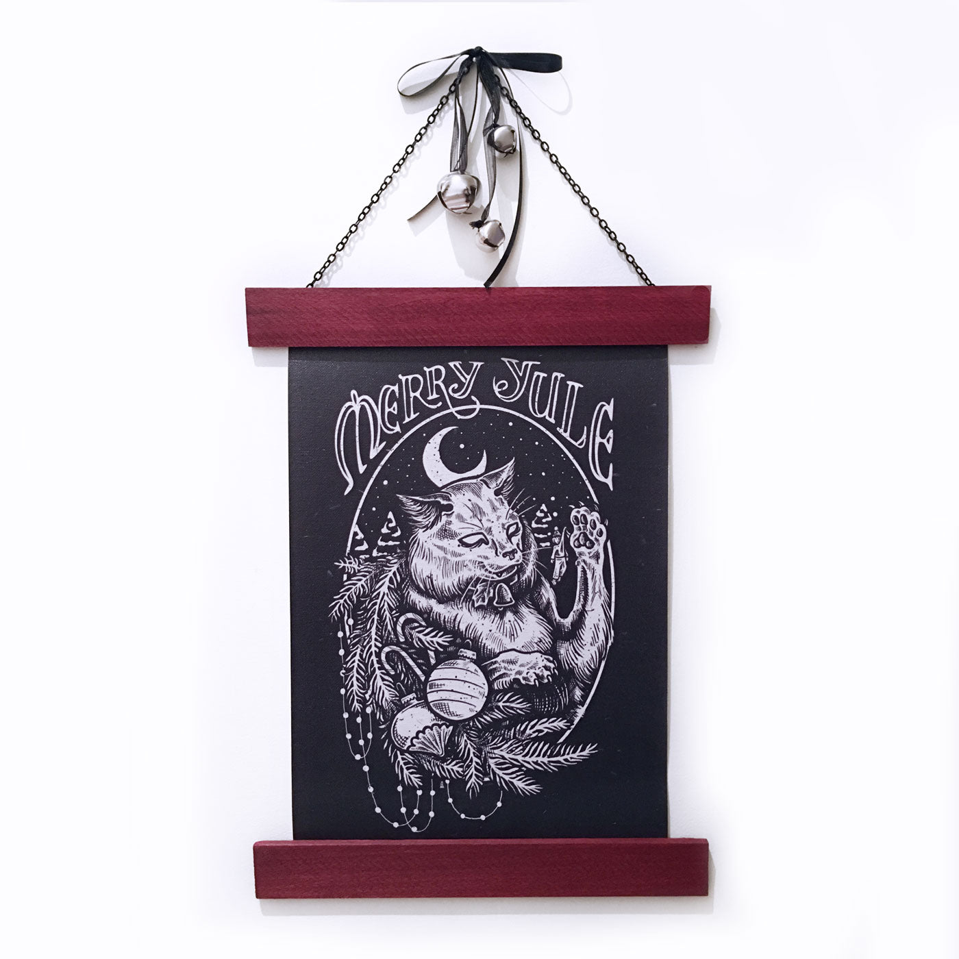 The Yule Cat Wall Hanging